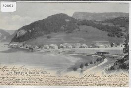 Le Pont et la Dent de Vaulion 1902