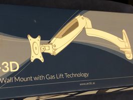 W1-3D Arctic Wandhalter mit Gaslift