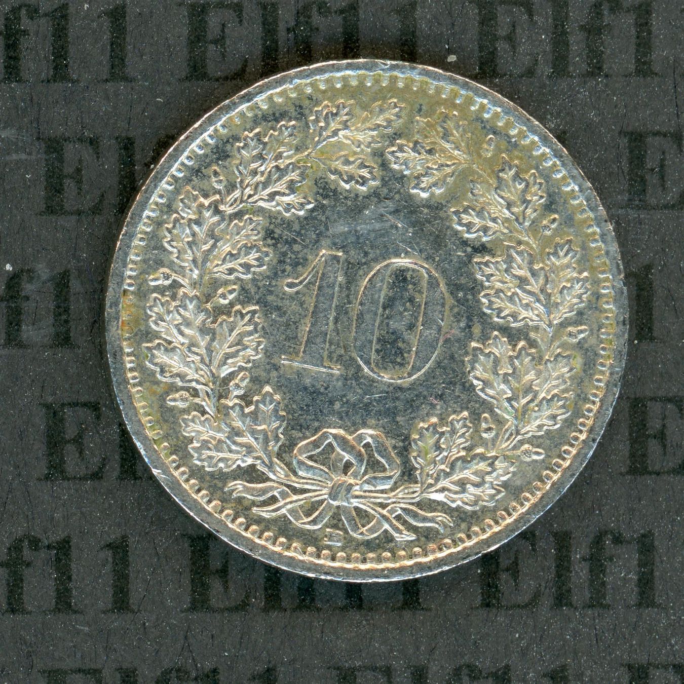 Tutti le monete: CHF___0.10 1995 -vz 10 Rappen – Usato da Widnau venduto da Elf11 1