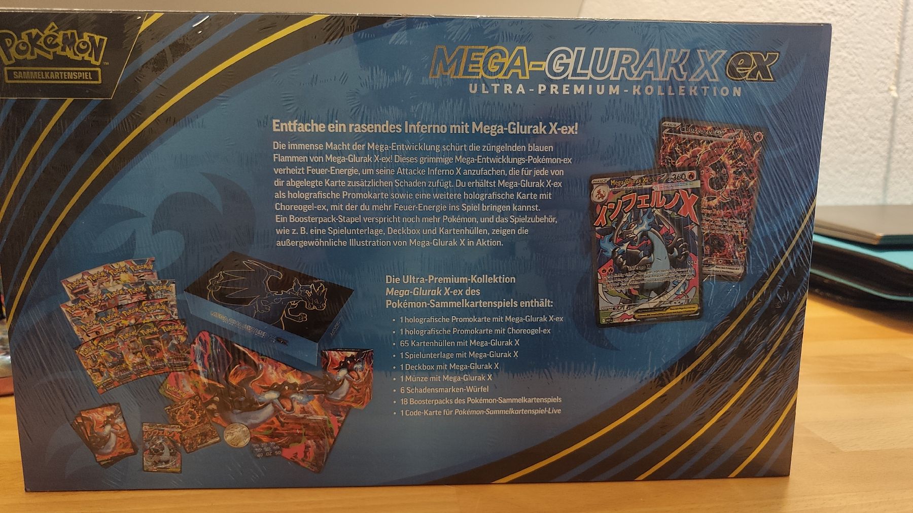 Pokémon Carte collezionabili: Mega Charizard X ex Ultra-Premium Colection  – Nuovo e nell'imballaggio originale da Zürich venduto da DominicNussbaum 1