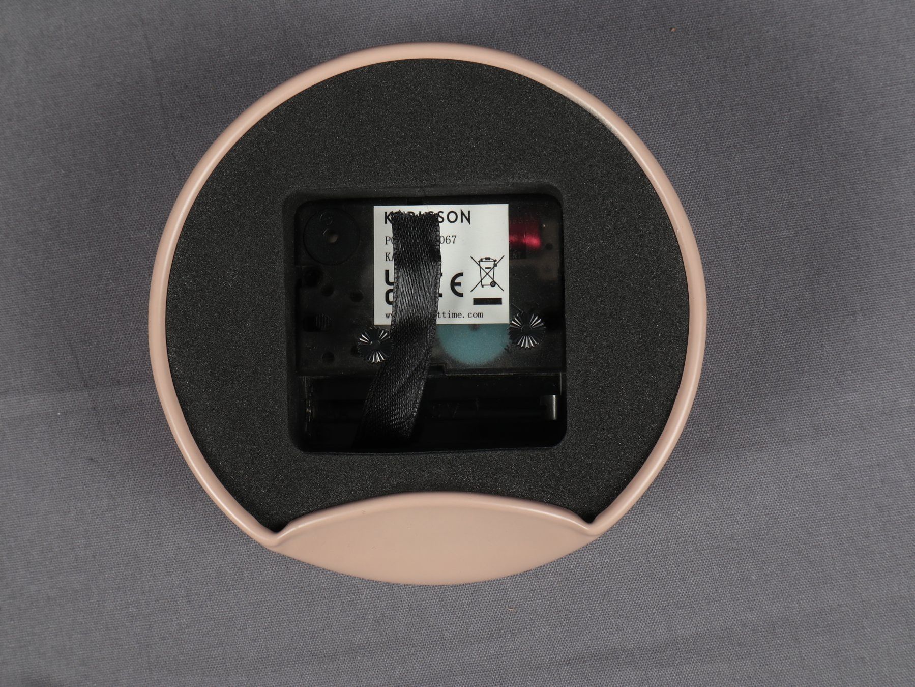 Wecker: KARLSSON Echelon Circular Alarm Clock Pink – Neu (gemäss Beschreibung) aus Steinen von Restwert_Steinen 3
