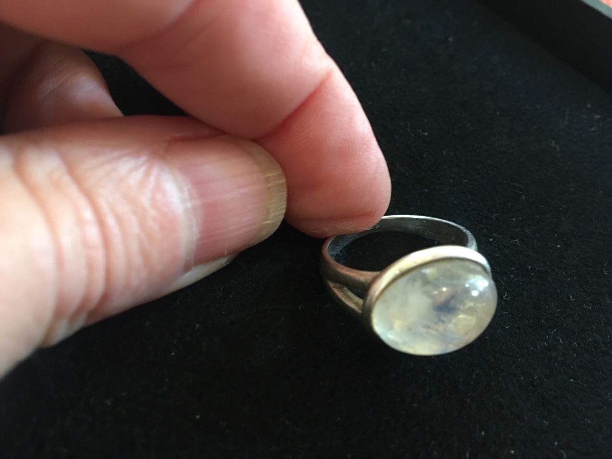 Anelli: Fingerring edelstein labradorit – Usato da Bauma venduto da ladygaby 4