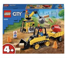 LEGO Bagger auf der Baustelle