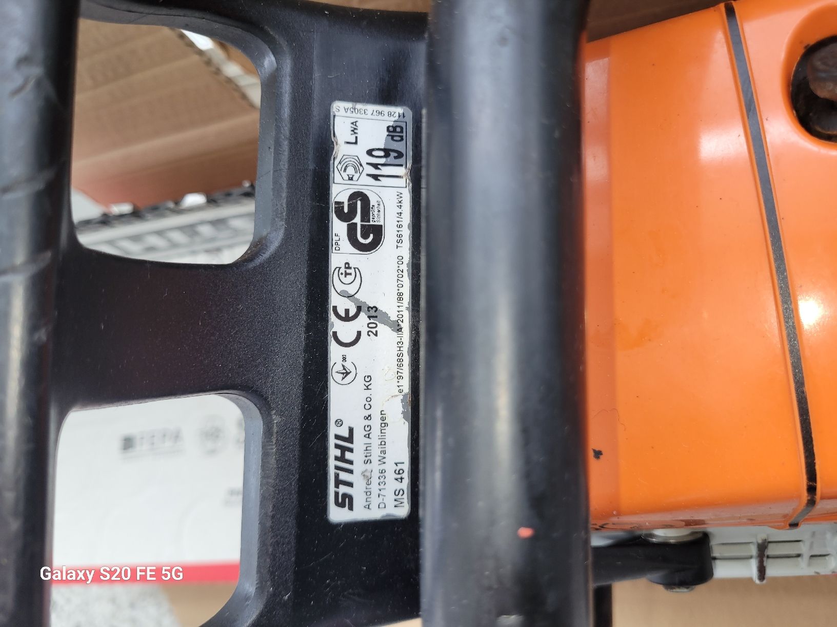 Stihl Seghe: Stihl MS 461 – Usato da Bolligen venduto da matijav 5