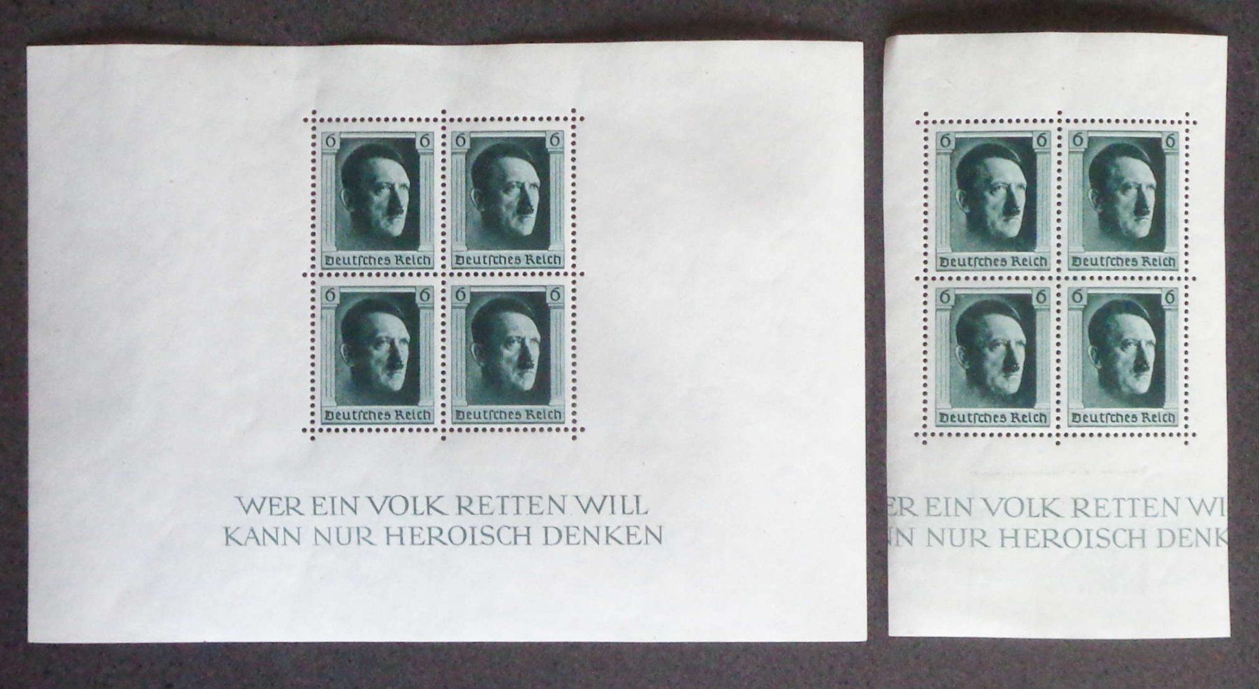 Tutti i francobolli: 1937: 48. Geburtstag des Schlächters, ** – Usato da Le Locle venduto da timbrettino