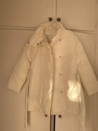 Duvetcoat Wintermantel Daunenmantel Puffa coat weiss