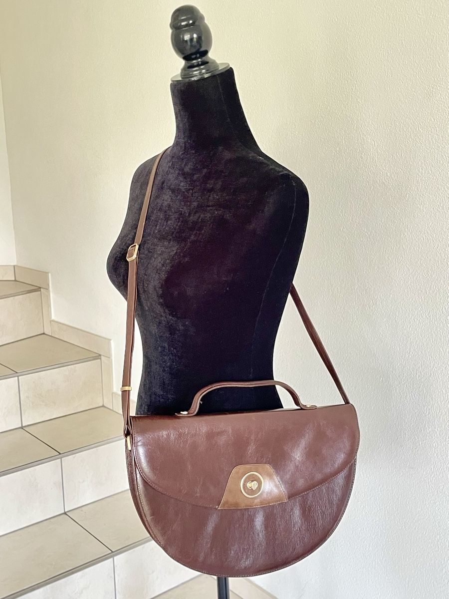 Borse da donna: Vintage Leder Handtasche  – Usato da Richterswil venduto da Prangins9 3