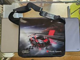 Neue Halfar Audi Sport Aktentasche Umhängetasche Schulterbag
