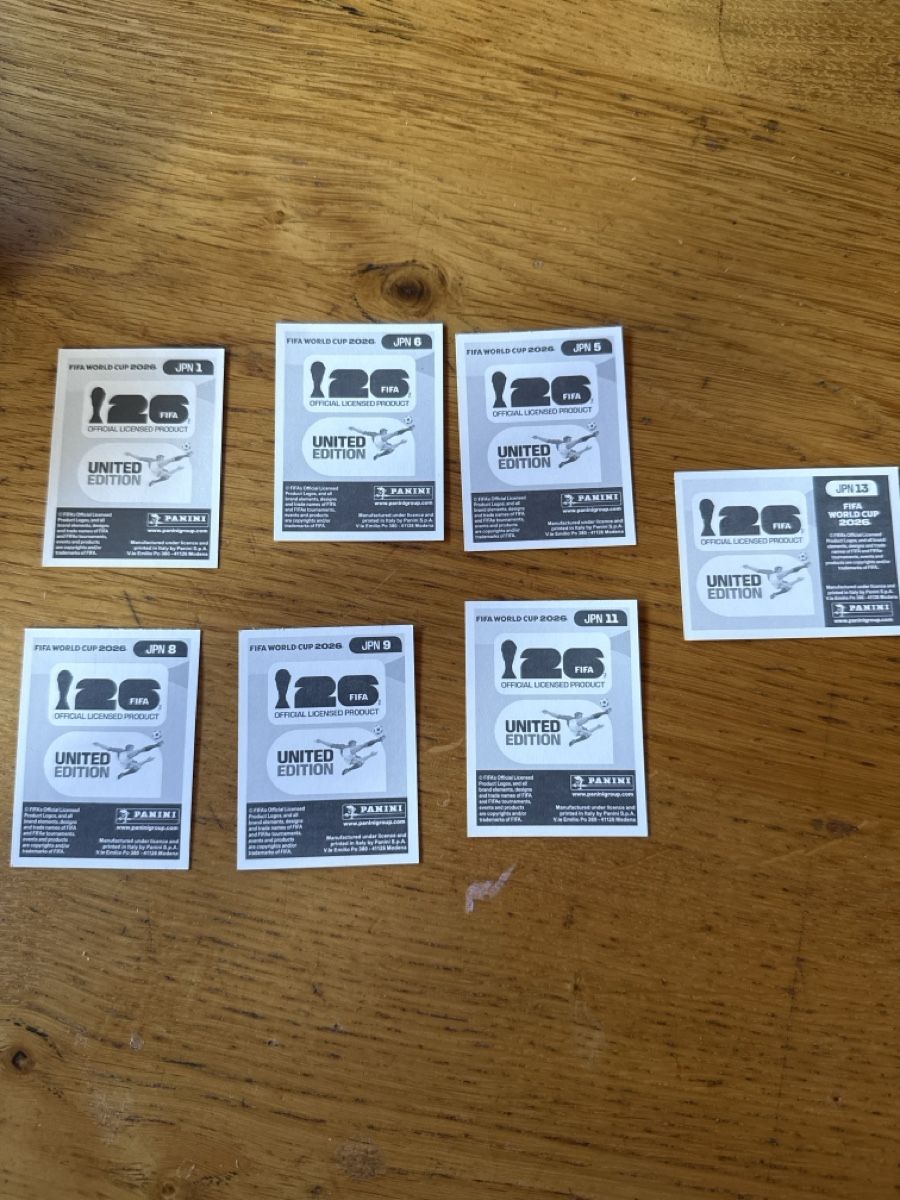 Panini Carte collezionabili: Panini 2026 7er Set JPN – Nuovo (secondo la descrizione) da Masein venduto da Buender45 1