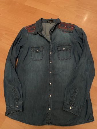 Jolie chemise Caroll en jeans taille 40