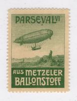 Flugspende Vignette, PARSEVAL, SBK 1912.6Be