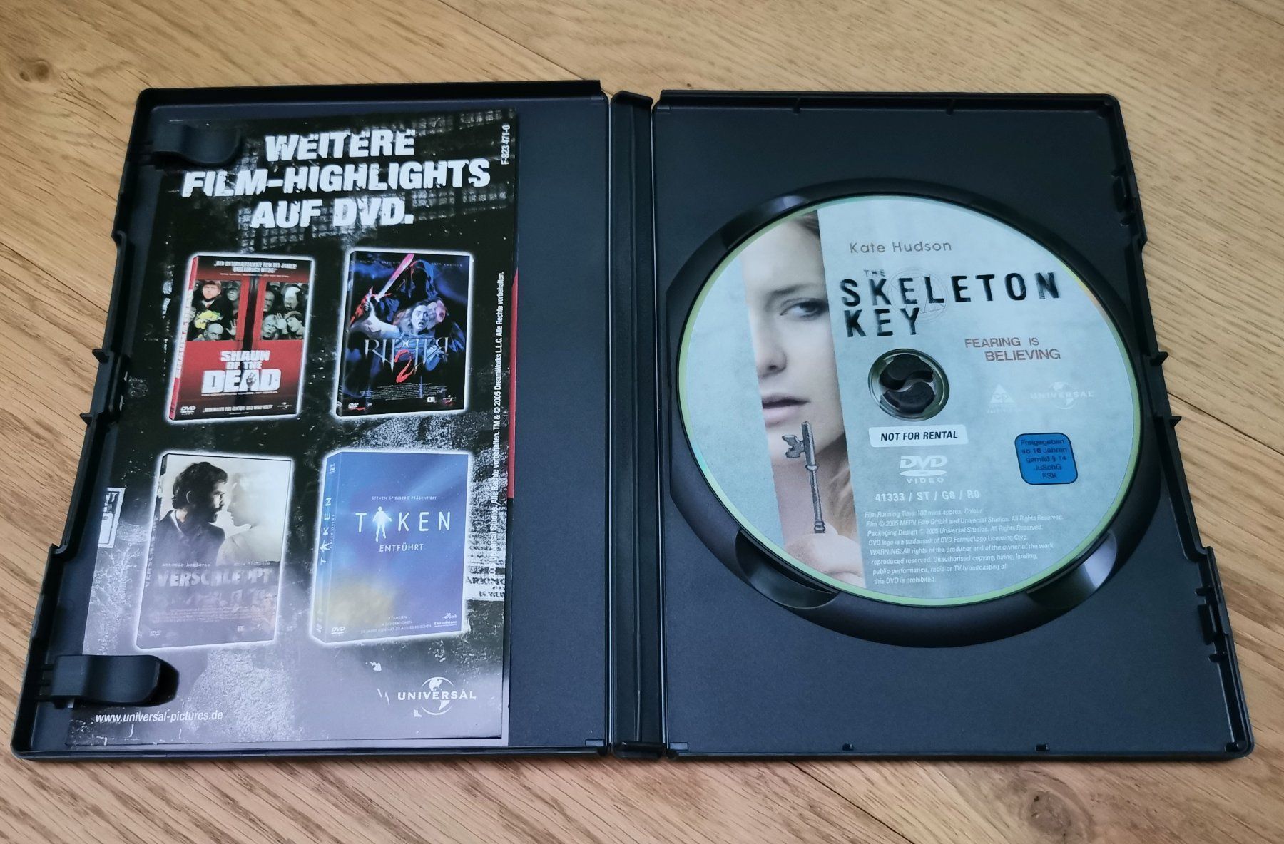 Tutti i DVDs: Der verbotene Schlüssel – Usato da Niederwangen BE venduto da Keepers 2