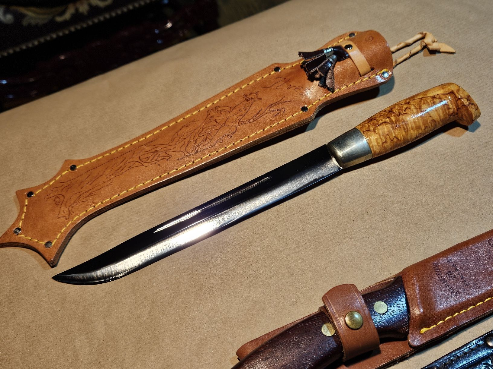 Marttiini Accessori: SKANDINAVISCHE JAGD MESSER 3 STÜCK. – Usato da Maschwanden venduto da OliverM05 9