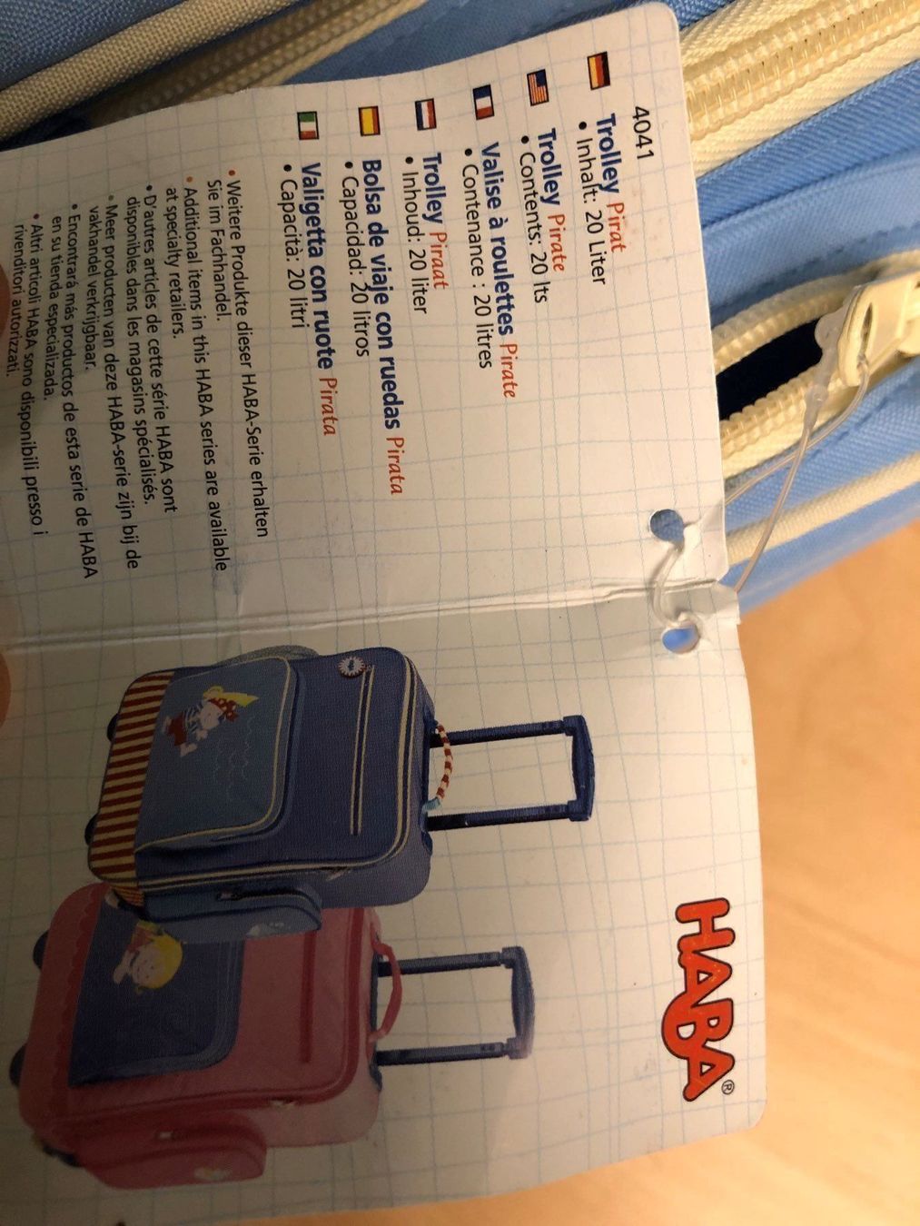 Valises & Sacs: HABA Trolley/Rollkoffer Pirat – D'occasion à Obergerlafingen par cabo4 5
