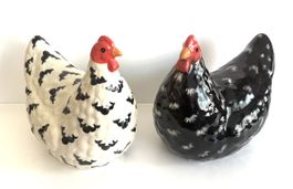 2 x Porzellan Huhn 🐓