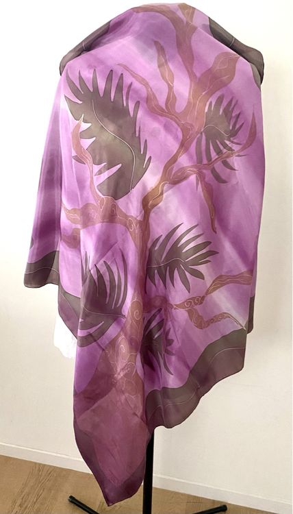 Foulards, Tücher & Schals: Seidenschal Foulard Silk Scarf Halstuch – Gebraucht aus Jona von Flamingoo 3