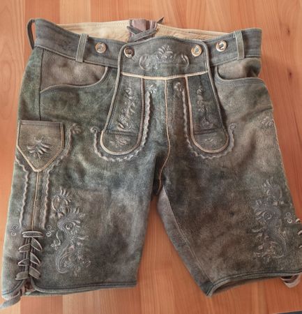 Trachten-Lederhose Gr 50/52