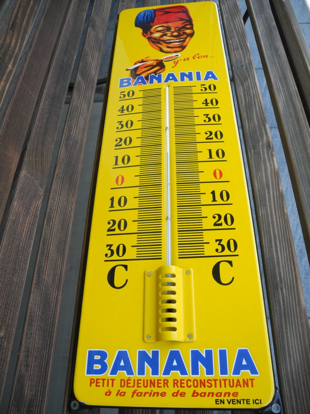 Insegne: BANANIA EMAILSCHILD – Nuovo (secondo la descrizione) da Reinach AG venduto da Huckleberrysix 5