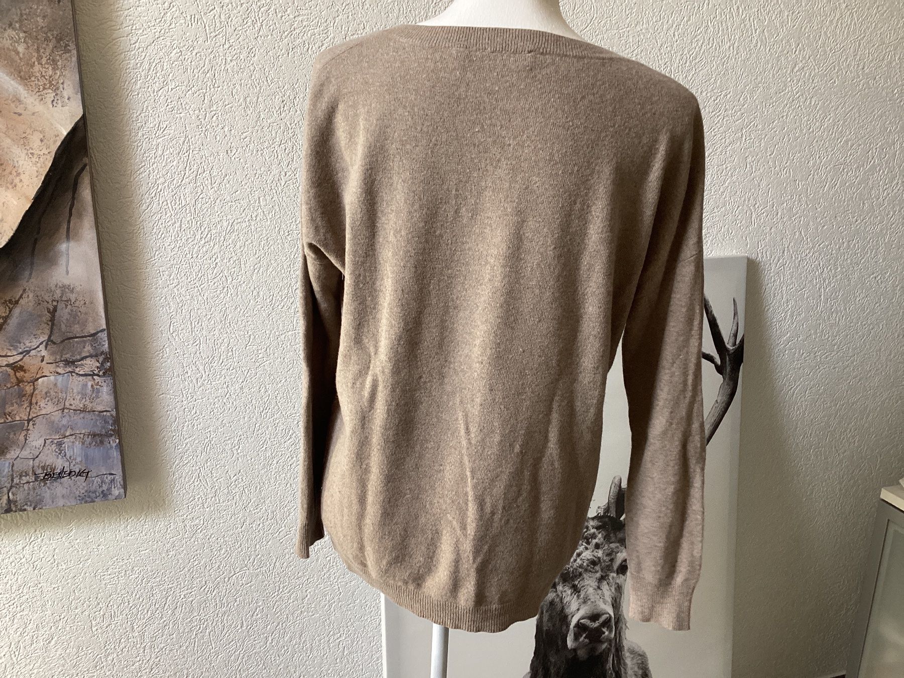 Maglioni & Felpe: Damen Pullover mit Kaschmir hellbraun Gr. 40 Carnaby‘s – Usato da Homberg b. Thun venduto da Homata 2