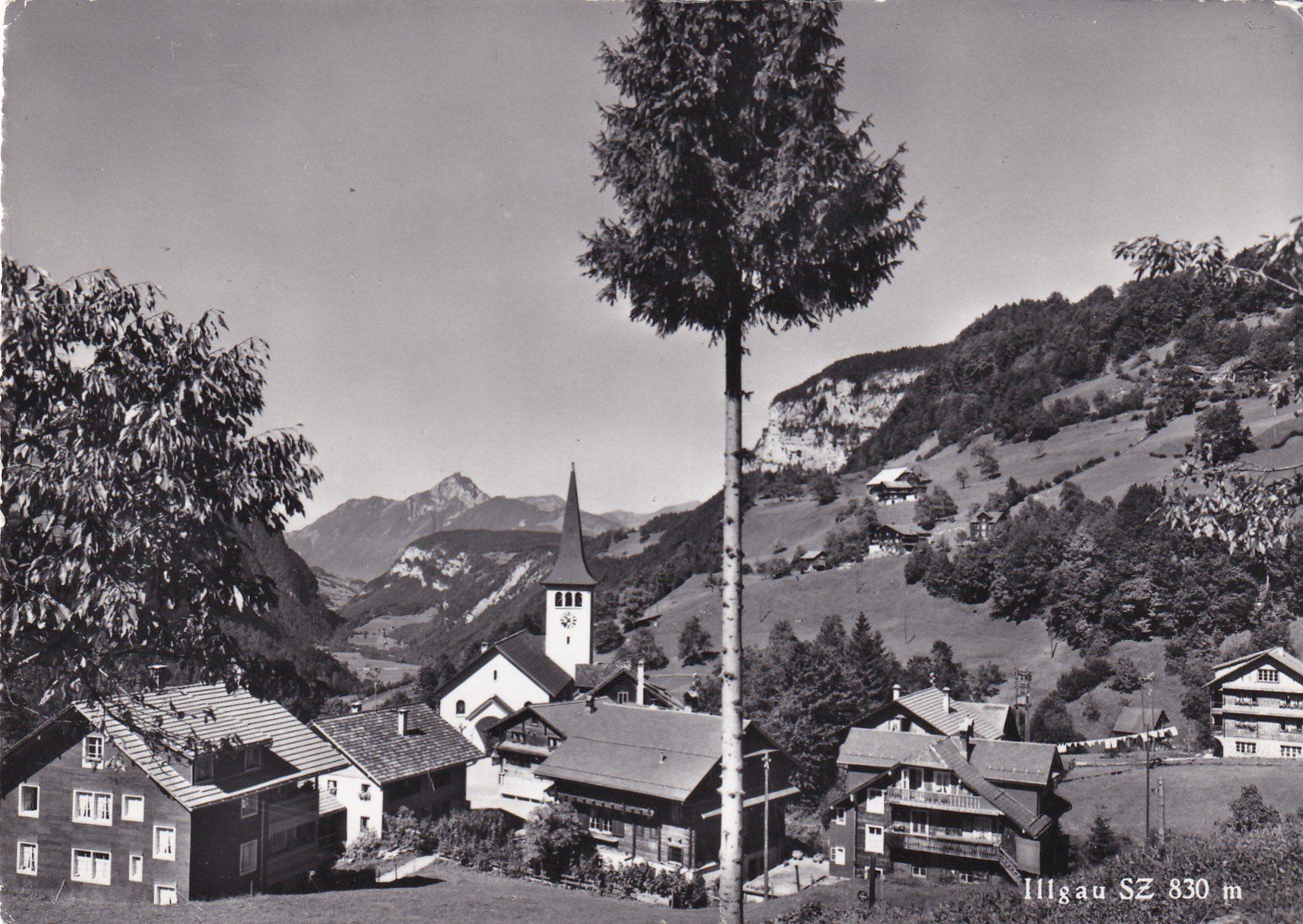 Cartes postales: Illgau SZ  1963 – D'occasion à Cormoret par Pascalll2001