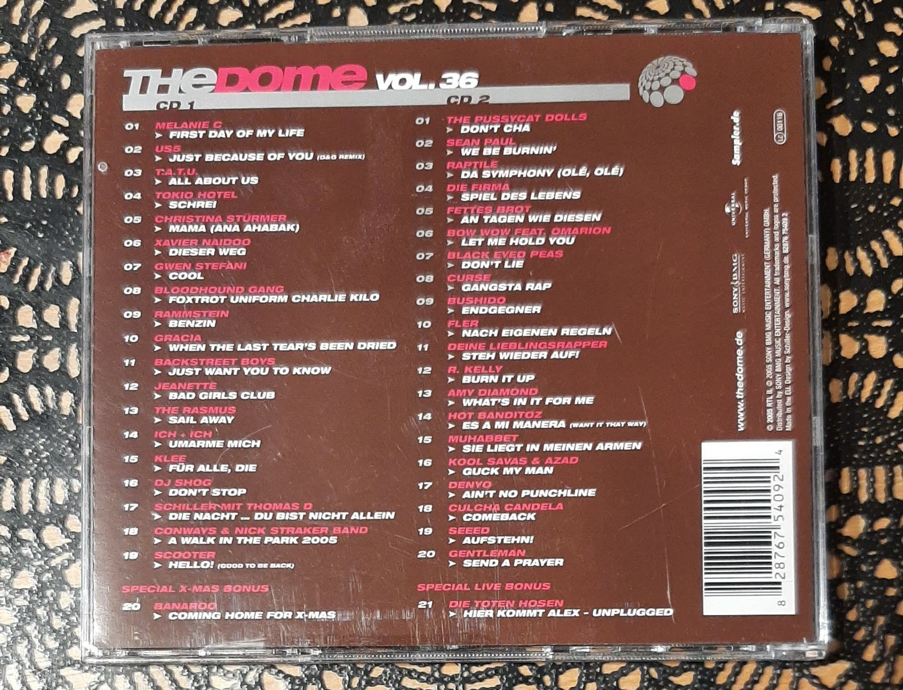 CD: The Dome Vol. 36, Doppel-CD 2006, Hit Compilation, Sampler – Usato da Amriswil venduto da Celini3 1