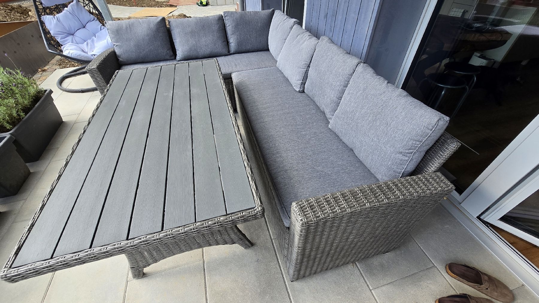 Set di tavolo e panche: Gartenmöbel-Set – Usato da Herzogenbuchsee venduto da wro_pat