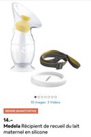Medela recueil lait manuel 