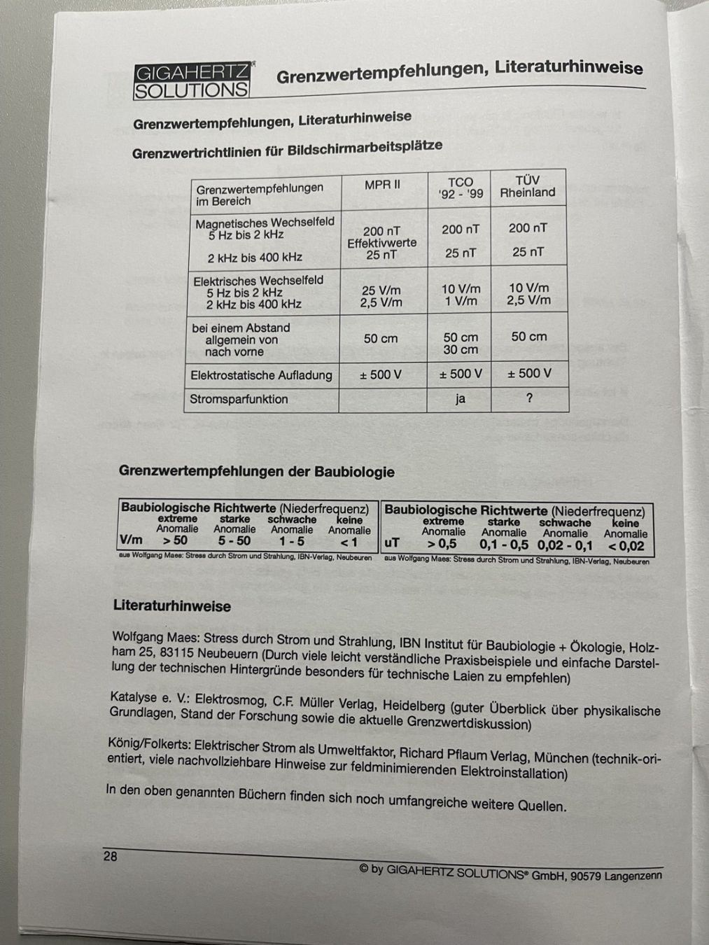 Messen: Niederfrequenz-Analyser ME3951A – Gebraucht aus Emmenbrücke von Yeti59 2