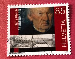 Nr.1305 Hans Ulrich Grubenmann GESTEMPELT 2009