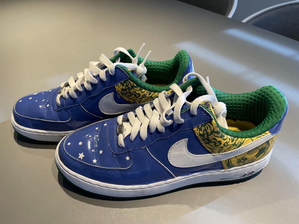 Nike Air Force 1 Ronaldinho Brasil Edition Grosse 43 Neu Kaufen auf Ricardo
