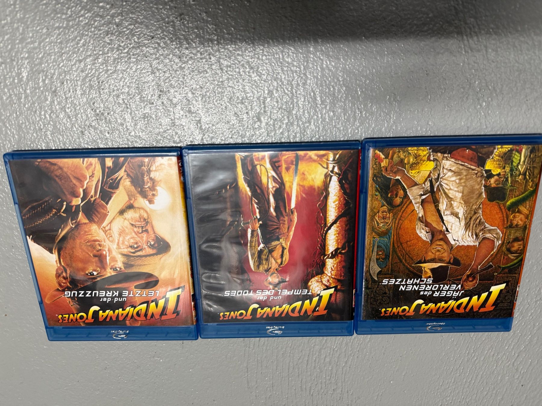 Tutti i DVDs: Indiana Jones 1-3 Bluray – Usato da Hinwil venduto da Mbaumann1