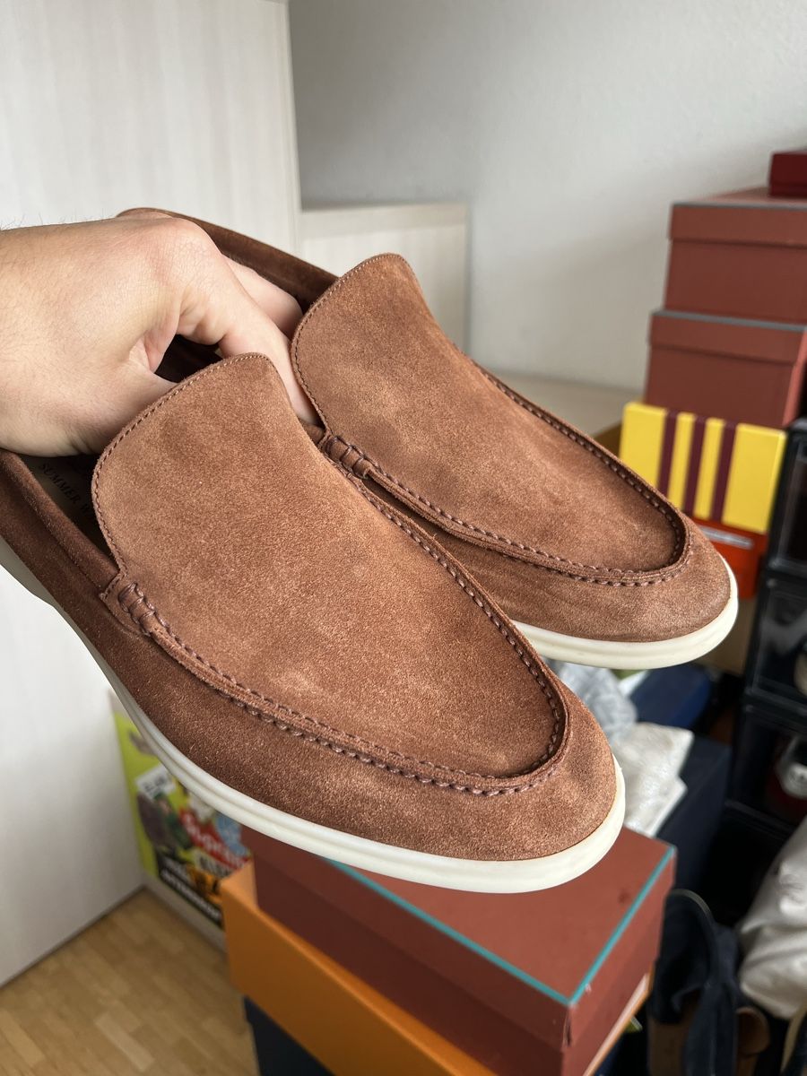 Loro Piana Scarpe da uomo: Loro Piana Summer Walk Brown – Usato da Genève venduto da 3M_JR 2