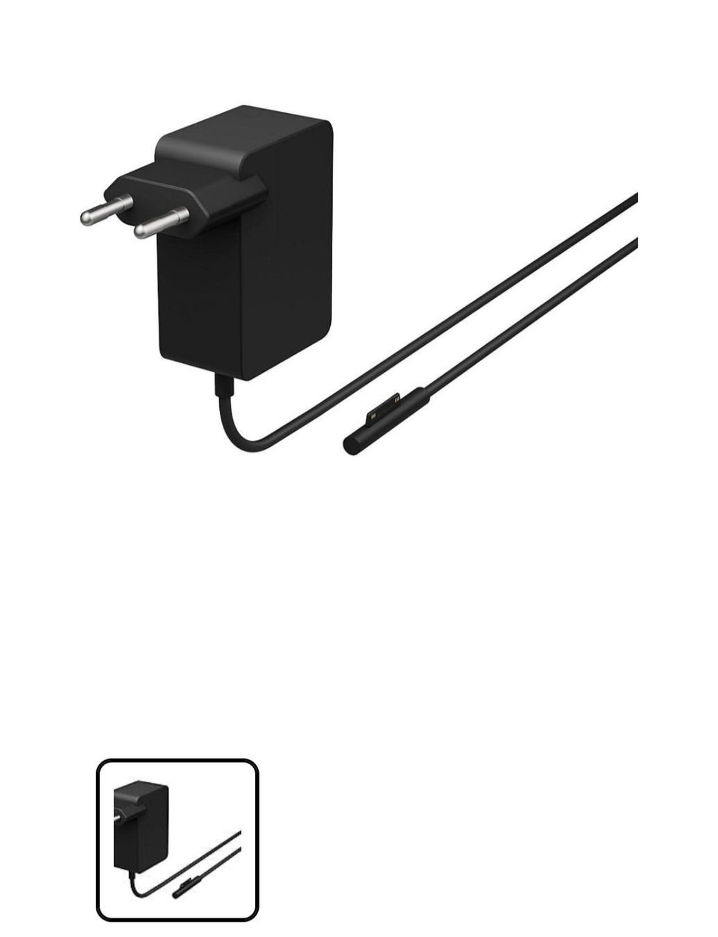 Microsoft Ladegerät: MICROSOFT Surface 24W Power Supply- - Netzteil (Schwarz) – Gebraucht aus Domat Ems von tchnesa 3