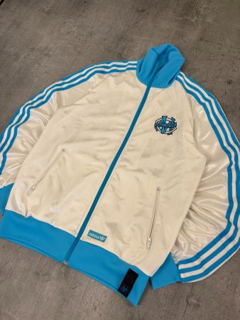 Vintage Adidas Marseille 2009/10 Trainingsjacke (S)