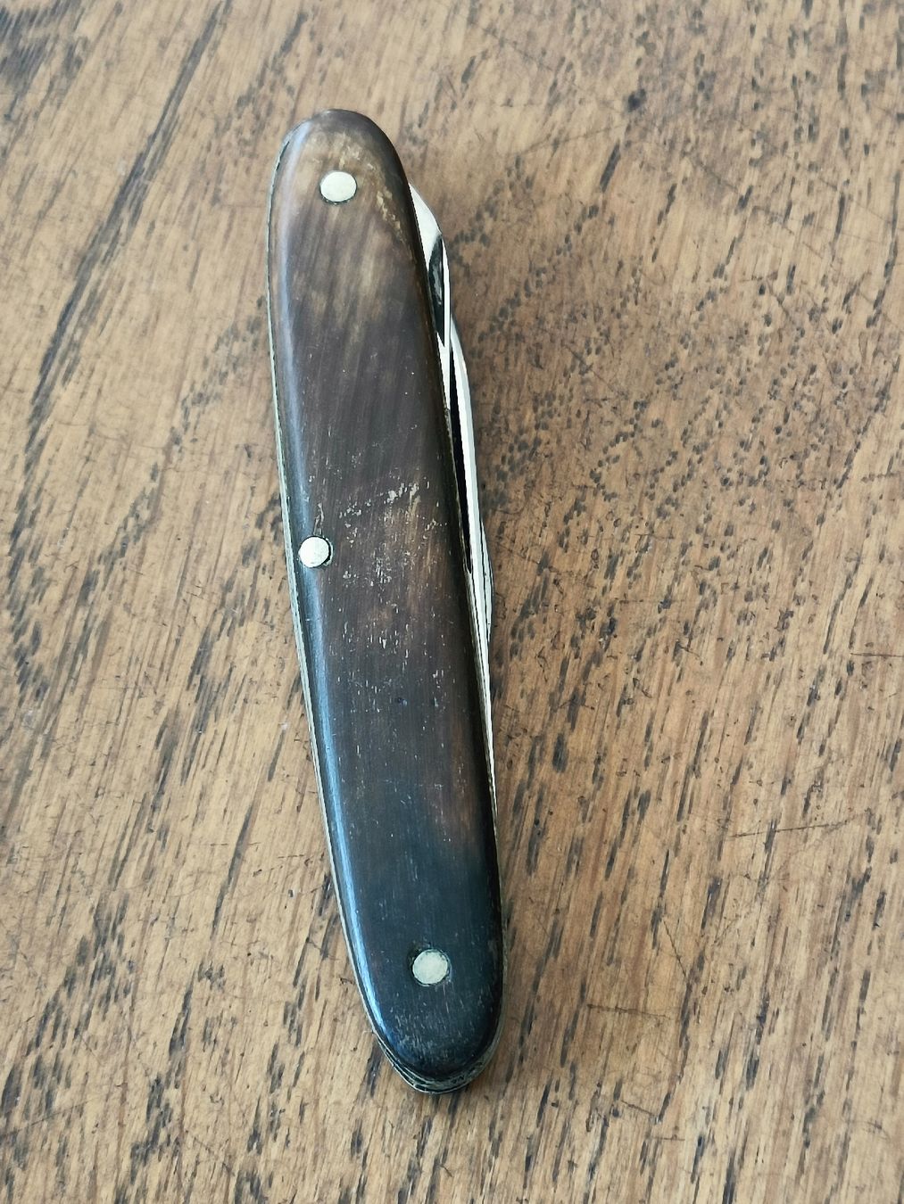 Victorinox Taschenmesser: Altes Horn Sackmesser  – Gebraucht aus Brugg AG von Ente015