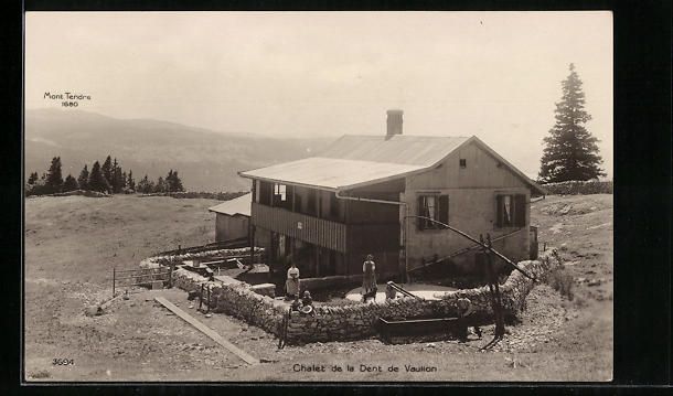 Ansichtskarten: Vaulion, Chalet de la Dent de Vaulion, M – Gebraucht aus Berlin von bartko-reher