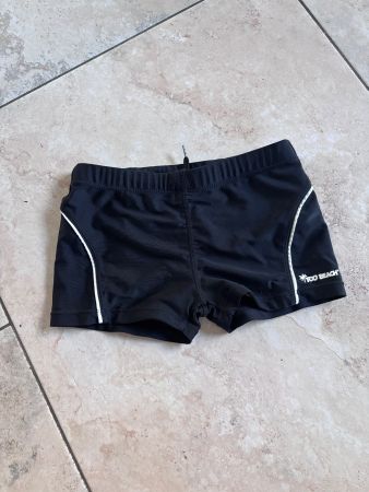 Badehose Kinder Too Beach Schwarz Grösse 8 Jahre