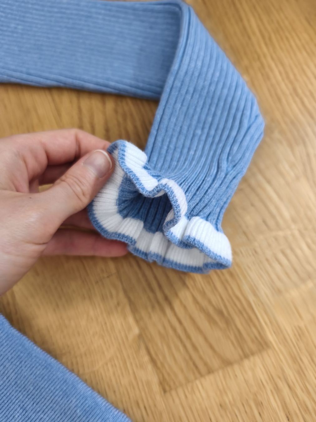 Kleider: romantisches hellblaues Strickkleid Gr.S/M – Gebraucht aus Näfels von ChocolateMuffin 1