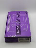 Gameboy Pocket in OVP Lila Transparent mit Tetris Japan