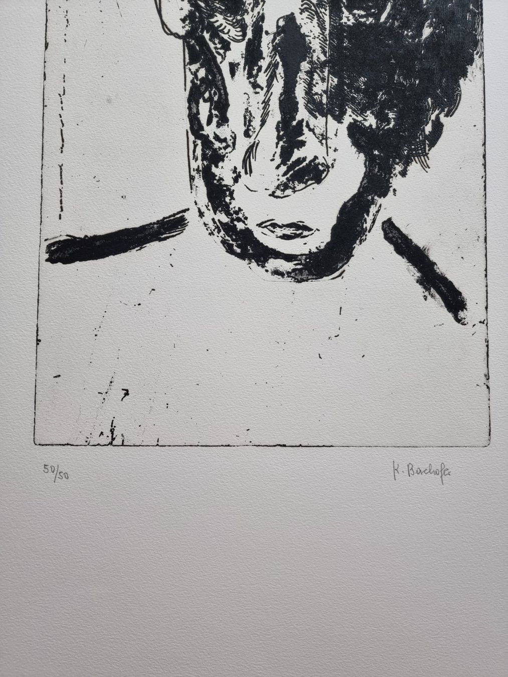 Grafiken & Lithographien: KARL BACHOFER RADIERUNG SIGNIERT NUMMERIERT – Gebraucht aus Gersau von grafik-kunst 3