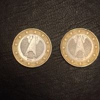 2  Euro Allemagne 2002 D, Varianten, große Sterne, kleine St