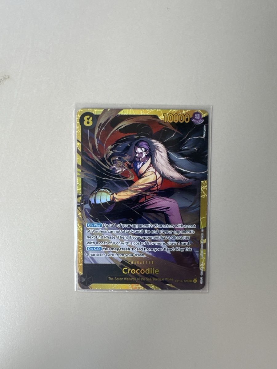 Cartoline: Carte One Piece Crocodile Rara Sigillata – Nuovo (secondo la descrizione) da Massagno venduto da vin_t9jw