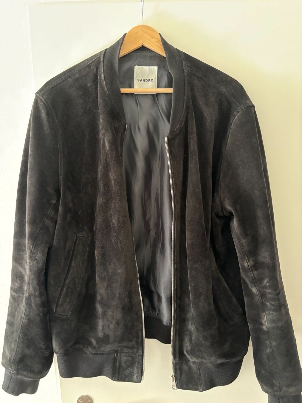 Sandro Jacken: SANDRO PARIS WILDLEDERJACKE - NP 950 – Neu (gemäss Beschreibung) aus Zürich von cocacola08