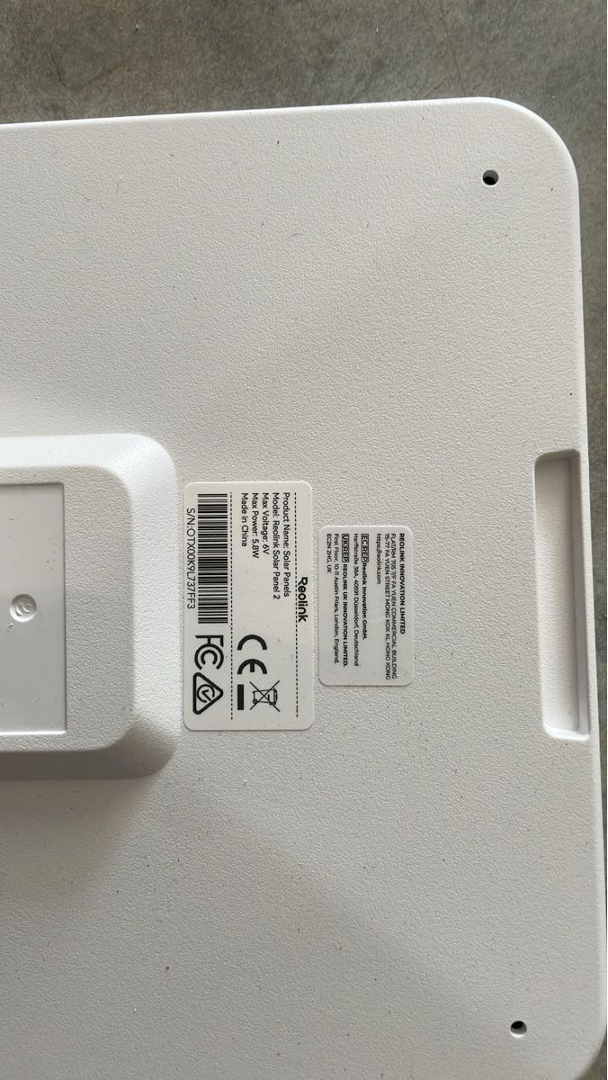 Dispositivi a energia solare: Reolink Solar Panels Model Solar Panel 2 6V 5.8W – Usato da Muri AG venduto da Koch60