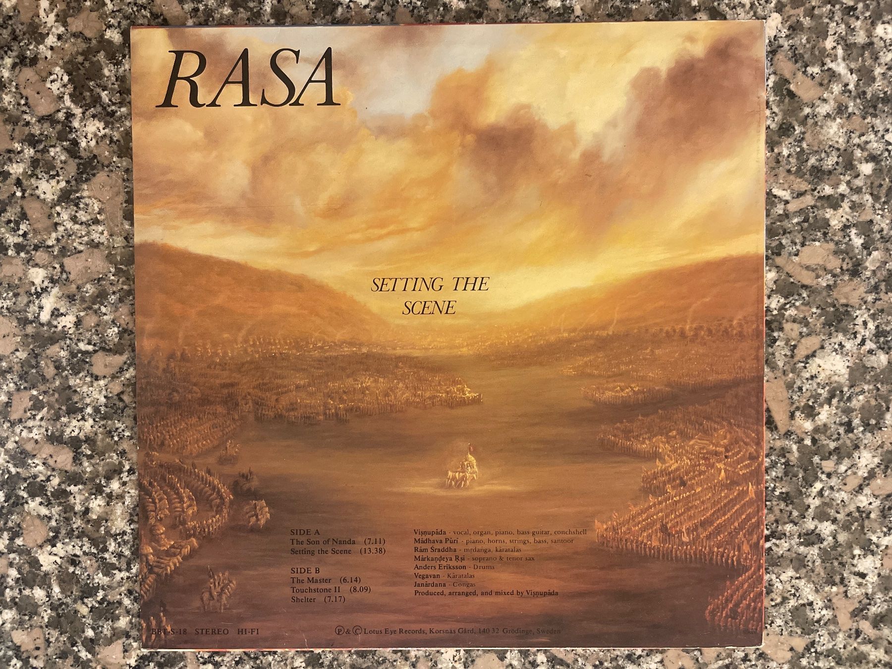 Schallplatten: A315/Rasa - Setting the Scene – Gebraucht aus Frutigen von Philippe_jsp 1