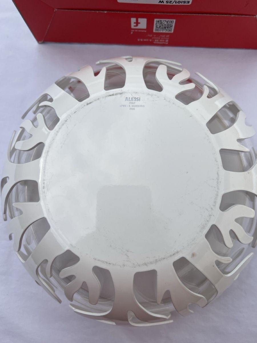 Alessi Ciotole: Obstschale Alessi weiss  25cm – Usato da Bachenbülach venduto da LarissaLaruss 1