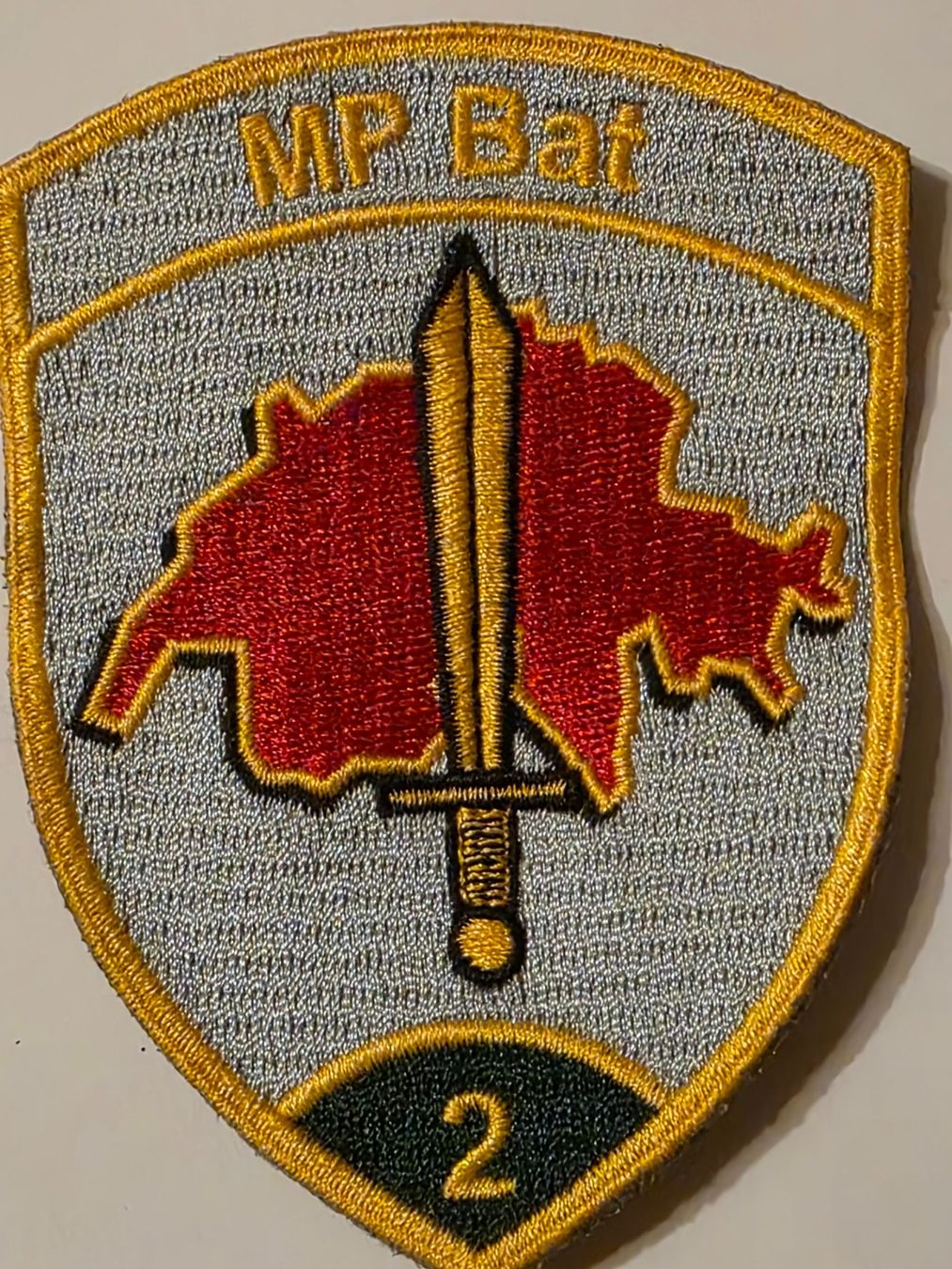 Schweizer Armee Placchette & Badge: Militar Polizei Abzeichen MP BAT  2 Grun Original – Nuovo (secondo la descrizione) da Nyon venduto da freetoys08