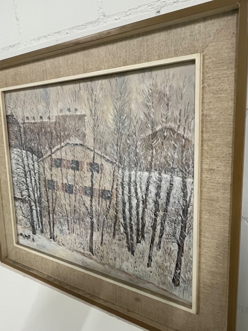 Dipinti: Eine traumhafte Winterlandschaft ÖlGemälde – Usato da Basel venduto da PAUL_ART 3