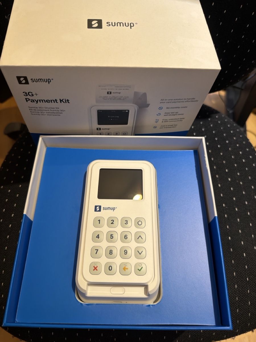 Sumup Kassen: Sumup 3G+ Payment Kit.  OVP – Neu und originalverpackt aus Biberist von Moma7 3