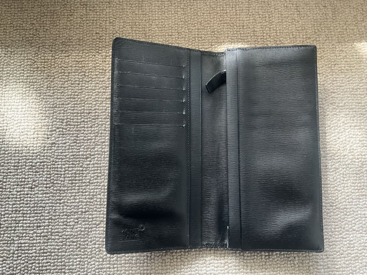 Montblanc Portafogli: Montblanc, Brieftasche, schwarz, – Usato da Seon venduto da Trail 2